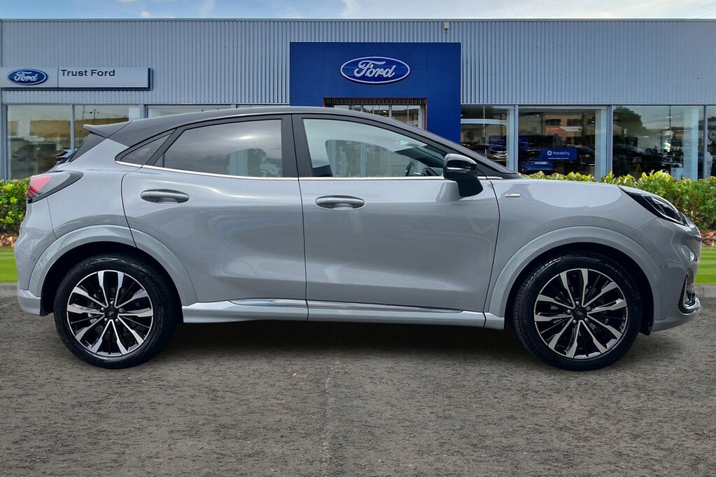 Ford Puma 1.0T Ecoboost Mhev St-line Vignale Suv KE73WPP Grey #3