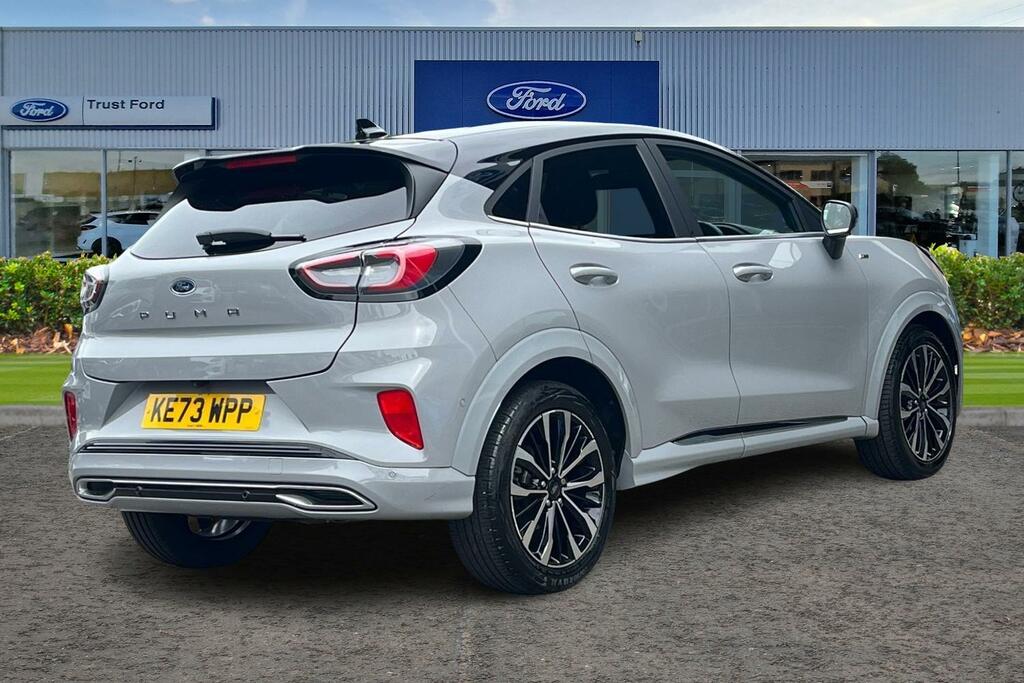 Ford Puma 1.0T Ecoboost Mhev St-line Vignale Suv KE73WPP Grey #4