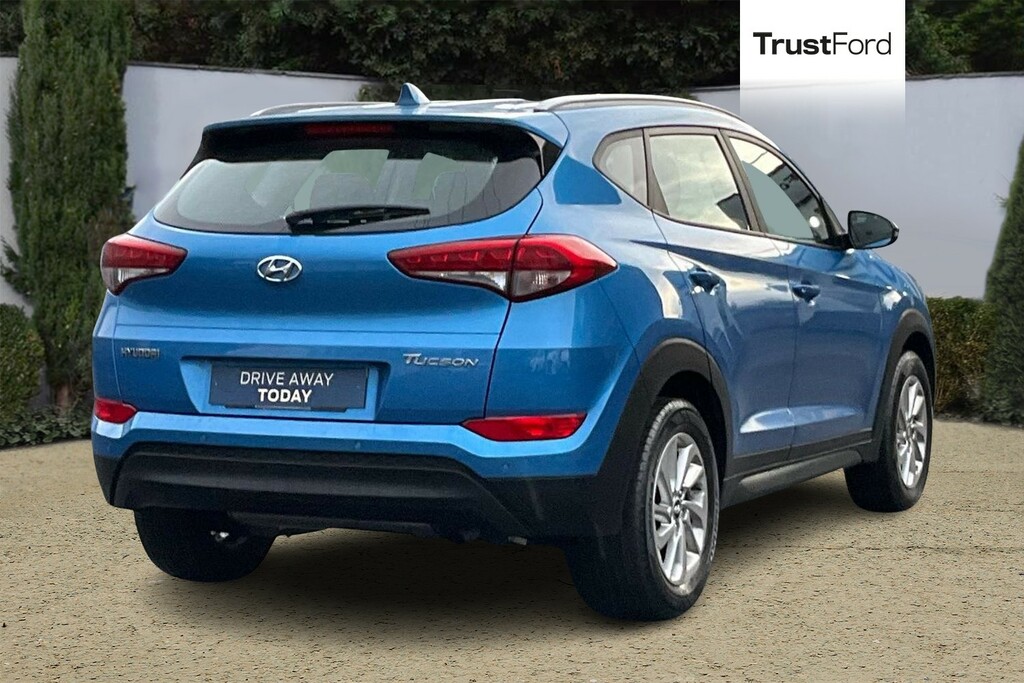Hyundai Tucson 1.7 Crdi Blue Drive Se 2Wd Dct Blue #4