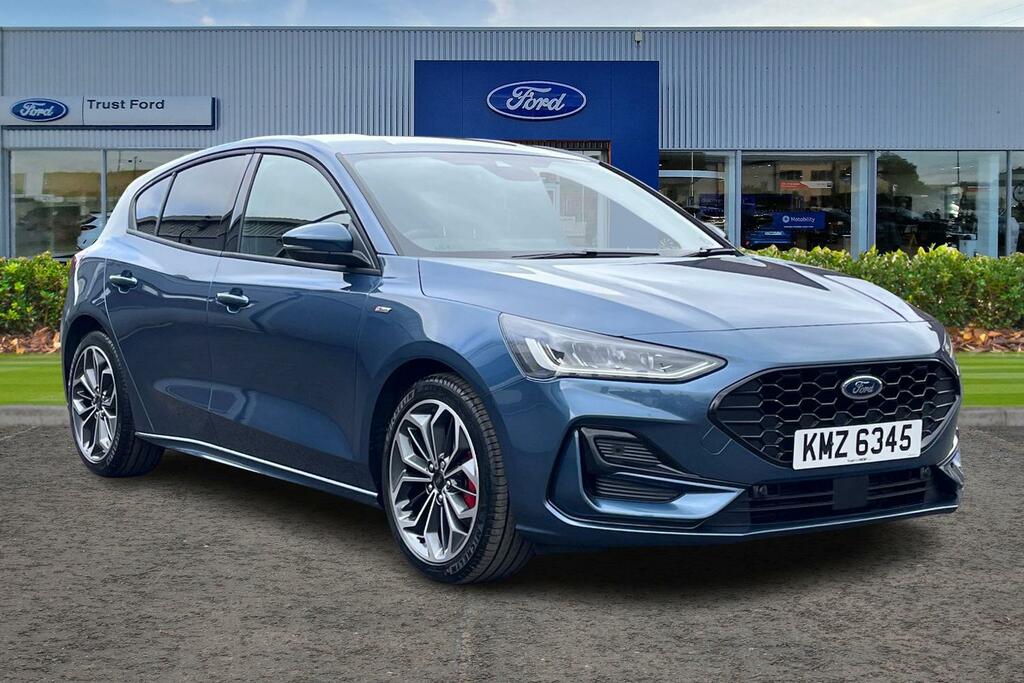 Ford Focus 1.0T Ecoboost Mhev St-line X Hatchback Blue