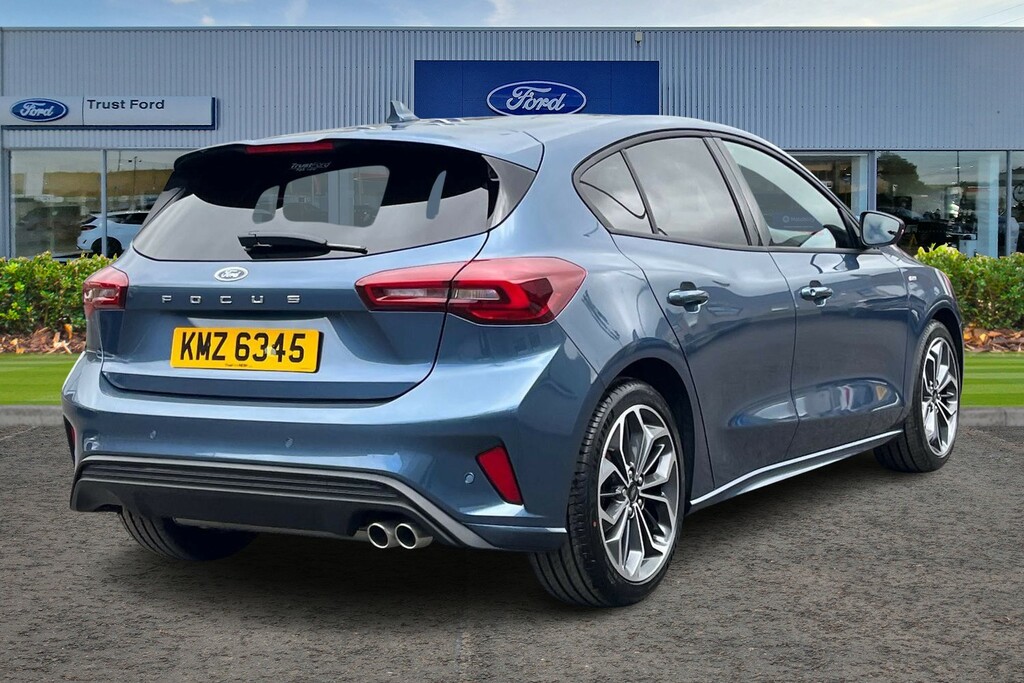 Ford Focus 1.0T Ecoboost Mhev St-line X Hatchback Blue #4
