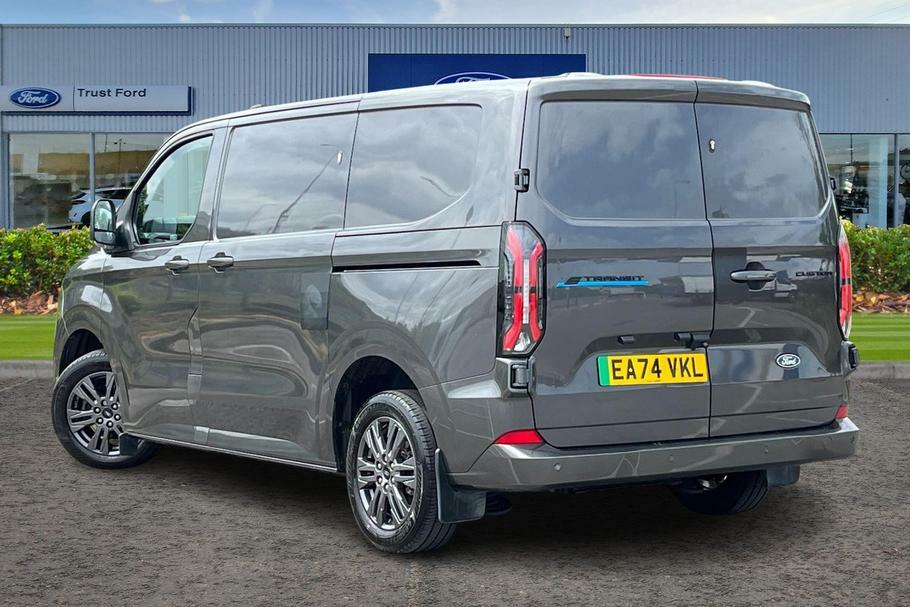 Ford Transit Custom 320 Limited L1 Swb Rwd 100Kw 65Kwh Low Roof EA74VKL Grey #2