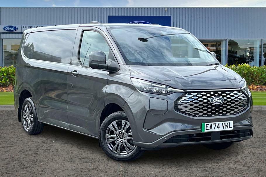 Ford Transit Custom 320 Limited L1 Swb Rwd 100Kw 65Kwh Low Roof Grey
