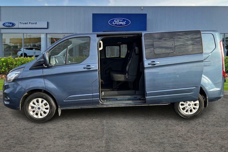 Ford Transit Custom 320 Limited L2 Lwb Double Cab In Van Fwd 2.0 HN71SGZ Blue #5