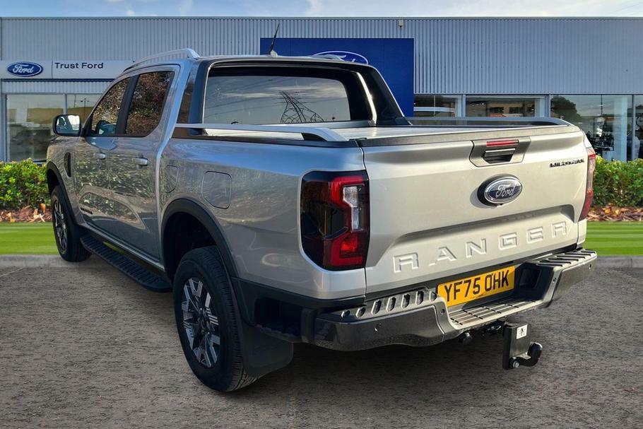 Ford Ranger Wildtrak 2.3 Ecoboost Phev 4X4 Double Cab Pic YF75OHK Silver #2