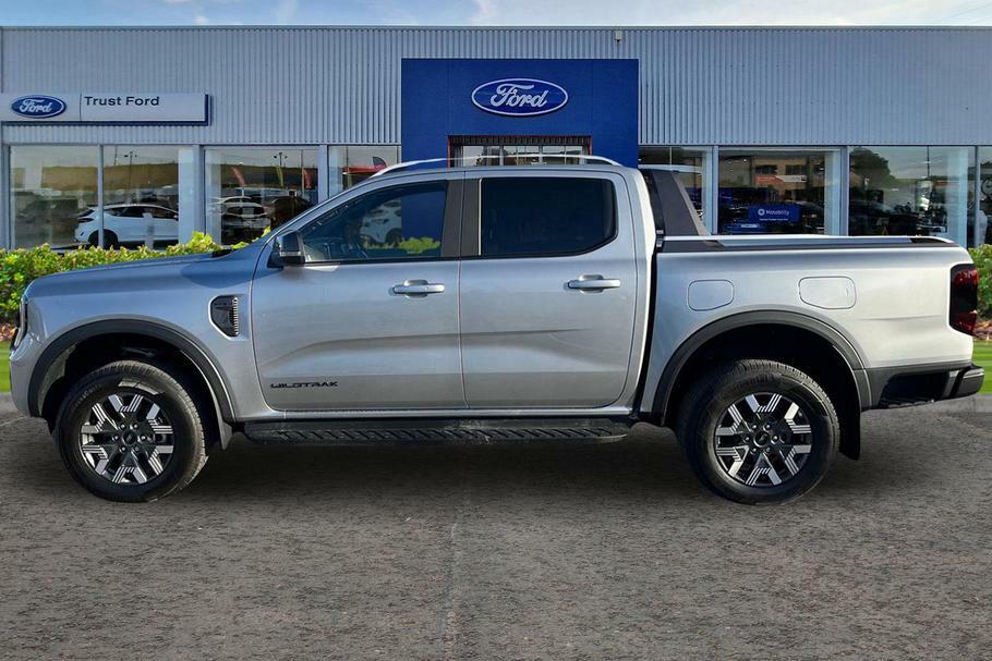 Ford Ranger Wildtrak 2.3 Ecoboost Phev 4X4 Double Cab Pic YF75OHK Silver #5