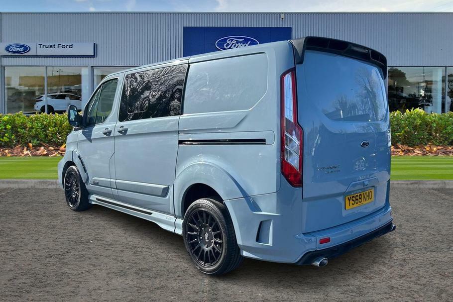 Ford Transit Custom 320 Msrt L1 Swb Double Cab In Van Fwd 2.0 Eco YS69KHO Grey #2