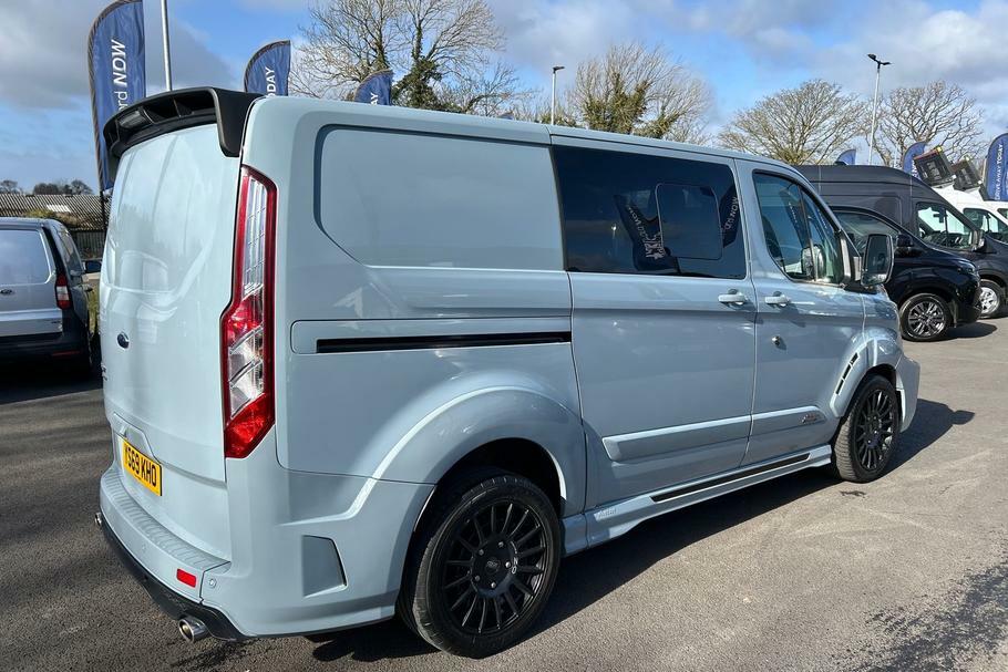 Ford Transit Custom 320 Msrt L1 Swb Double Cab In Van Fwd 2.0 Eco YS69KHO Grey #6