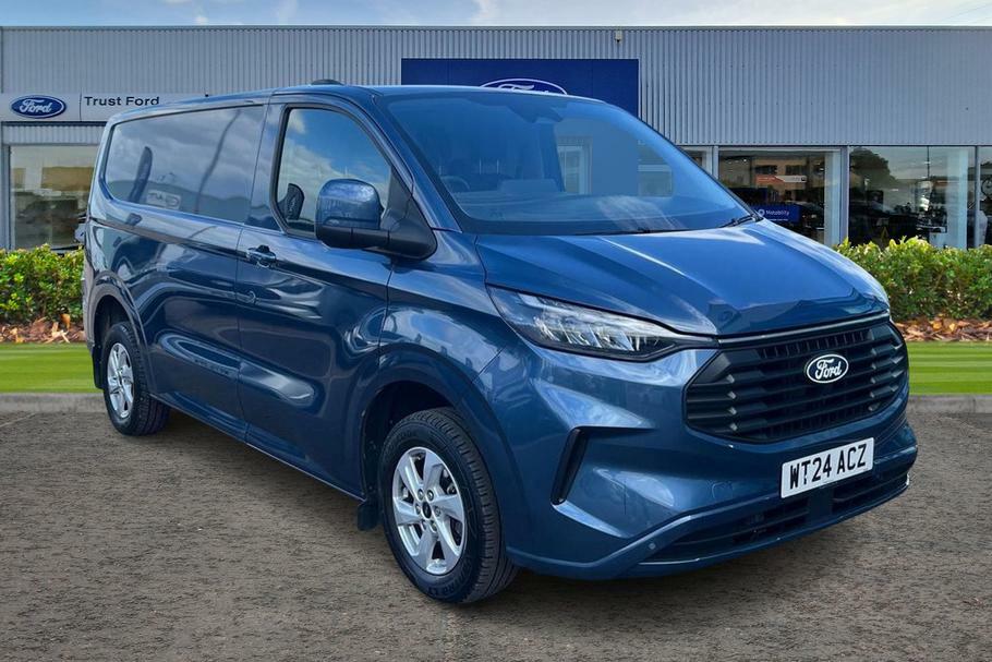 Ford Transit Custom 300 Limited L1 Swb Fwd 2.0 Ecoblue 136Ps Low Blue