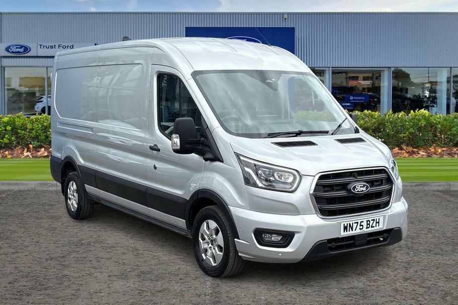 Ford Transit Custom 350 Limited L3 H2 Lwb Medium Roof Fwd 2.0 Eco Silver