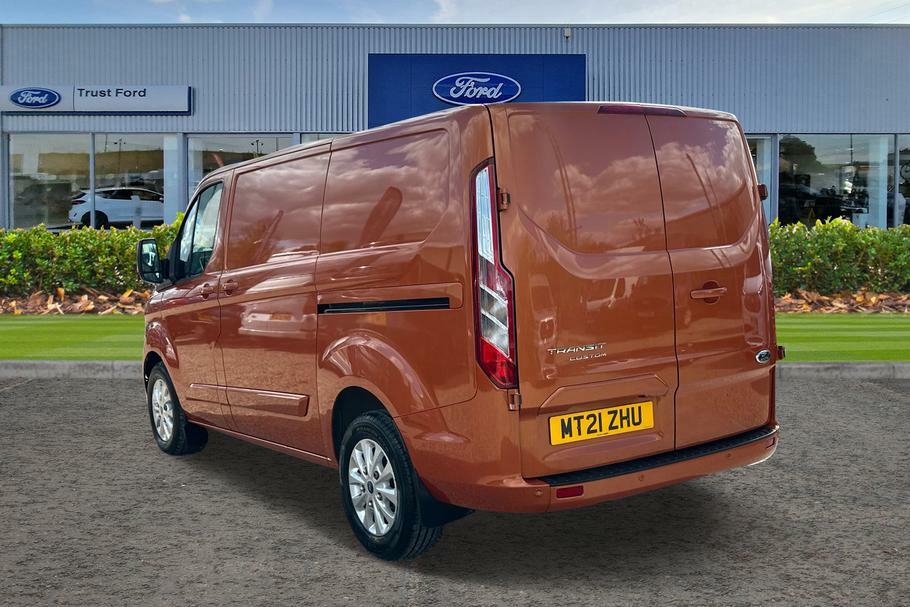 Ford Transit Custom 300 Limited L1 Swb Fwd 2.0 Ecoblue 130Ps Low Roof MT21ZHU Orange #2