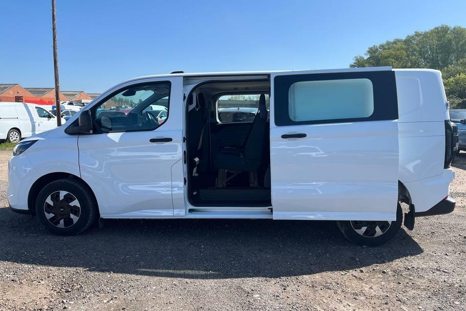 Ford Transit Custom 320 Trend L2 Lwb Double Cab In Van Fwd 2.5 Ph EA75HGO White #5