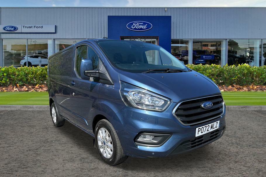Ford Transit Custom 300 Limited L1 Swb Fwd 2.0 Ecoblue 170Ps Low Blue