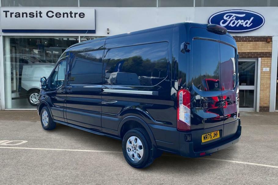 Ford Transit Custom 350 Limited L3 H2 Lwb Medium Roof Fwd 2.0 Ecoblue WR75JHF Black #2