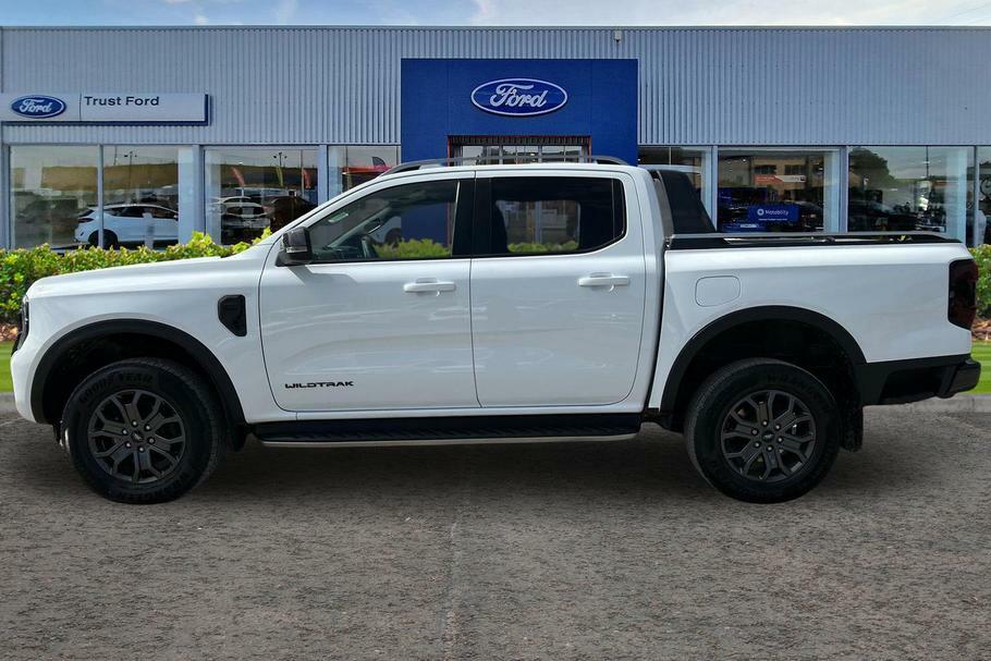 Ford Ranger Wildtrak 2.0 Ecoblue 205Ps 4X4 Double Cab Pic SV74VBC White #5