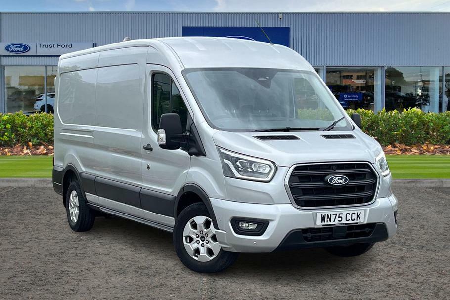 Ford Transit Custom 350 Limited L3 H2 Lwb Medium Roof Fwd 2.0 Eco Silver