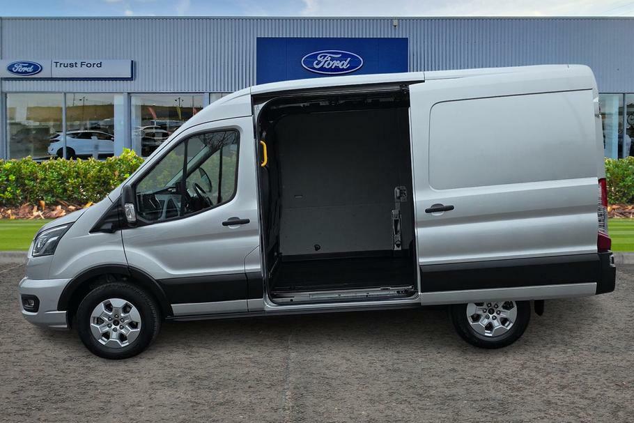 Ford Transit Custom 350 Limited L2 H2 Mwb Medium Roof Fwd 2.0 Eco WN75GVR Silver #4