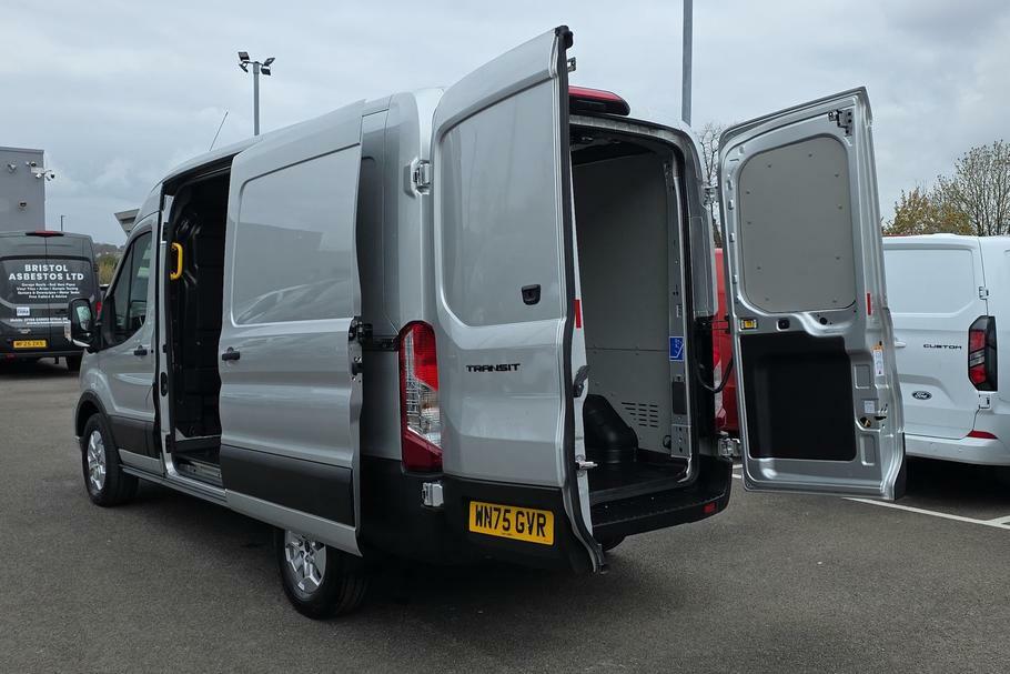 Ford Transit Custom 350 Limited L2 H2 Mwb Medium Roof Fwd 2.0 Eco WN75GVR Silver #6