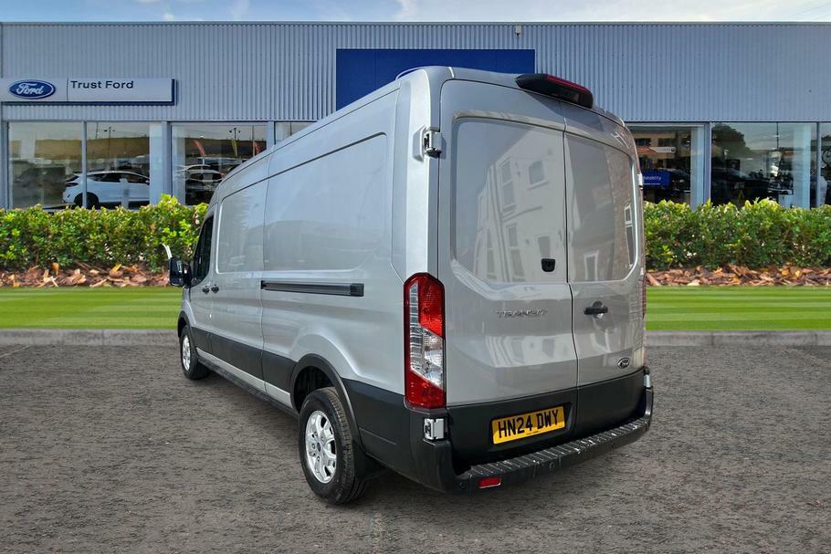 Ford Transit Custom 350 Limited L3 H2 Lwb Medium Roof Fwd 2.0 Ecoblue HN24DWY Silver #2