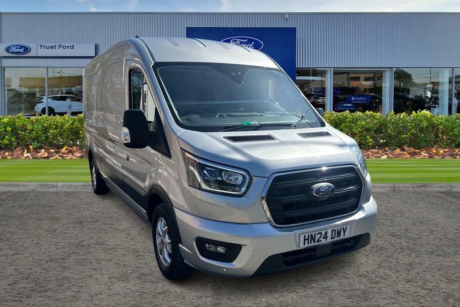 Ford Transit Custom 350 Limited L3 H2 Lwb Medium Roof Fwd 2.0 Ecoblue Silver