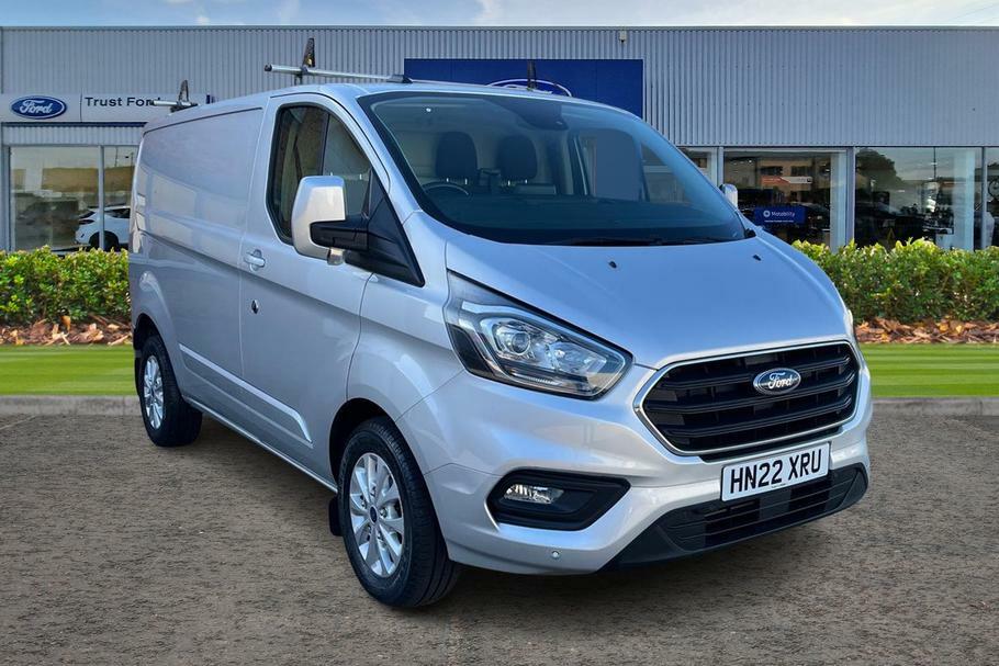 Ford Transit Custom 280 Limited L1 Swb Fwd 2.0 Ecoblue 130Ps Low Roof Silver