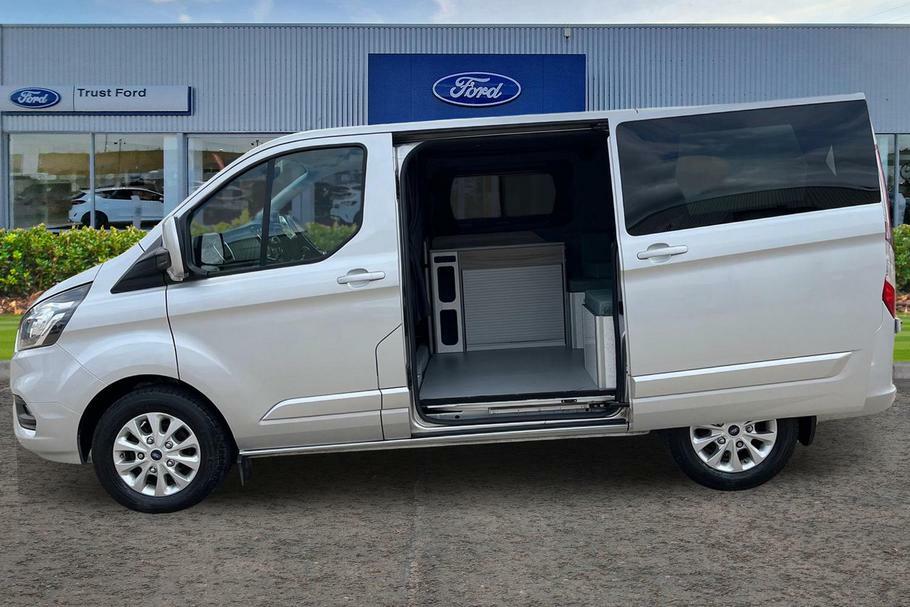 Ford Transit Custom 300 Limited L1 Swb Double Cab In Van Fwd 2.0 Ecobl WD72BOJ Silver #5