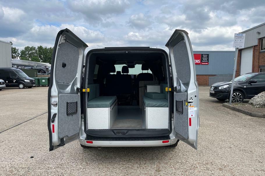 Ford Transit Custom 300 Limited L1 Swb Double Cab In Van Fwd 2.0 Ecobl WD72BOJ Silver #6