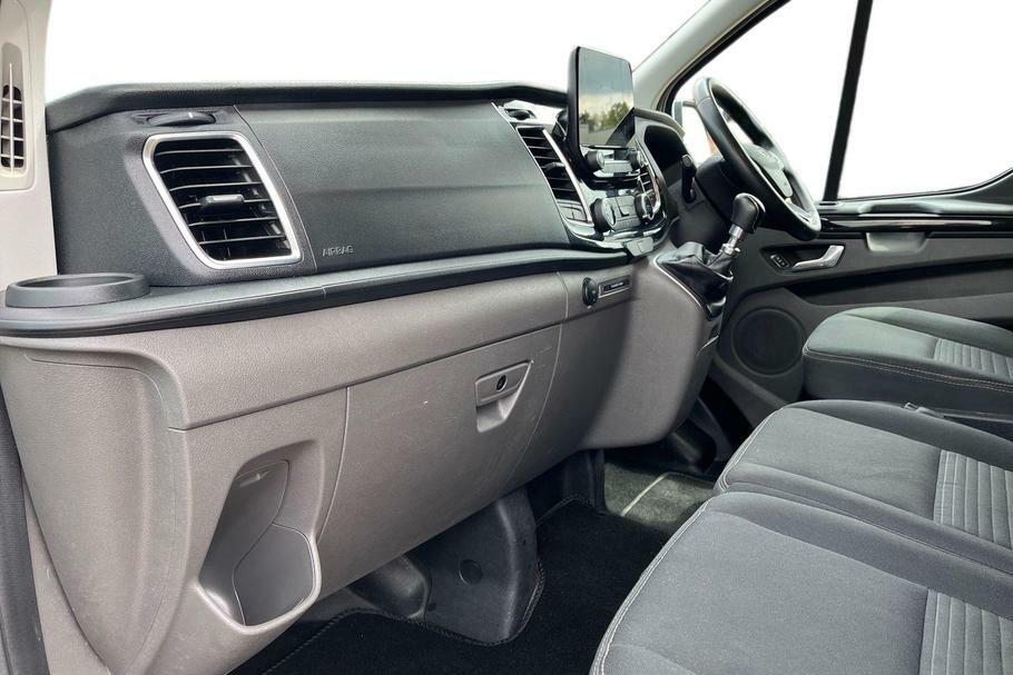 Ford Transit Custom 300 Limited L1 Swb Double Cab In Van Fwd 2.0 Ecobl WD72BOJ Silver #3