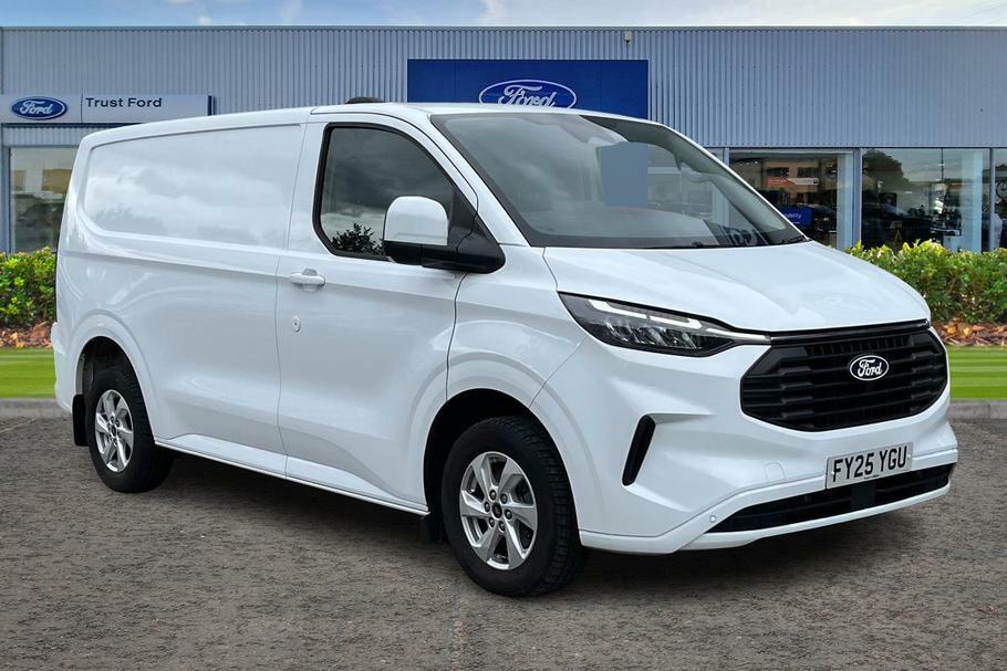 Ford Transit Custom 280 Limited L1 Swb Fwd 2.0 Ecoblue 136Ps Low Roof White