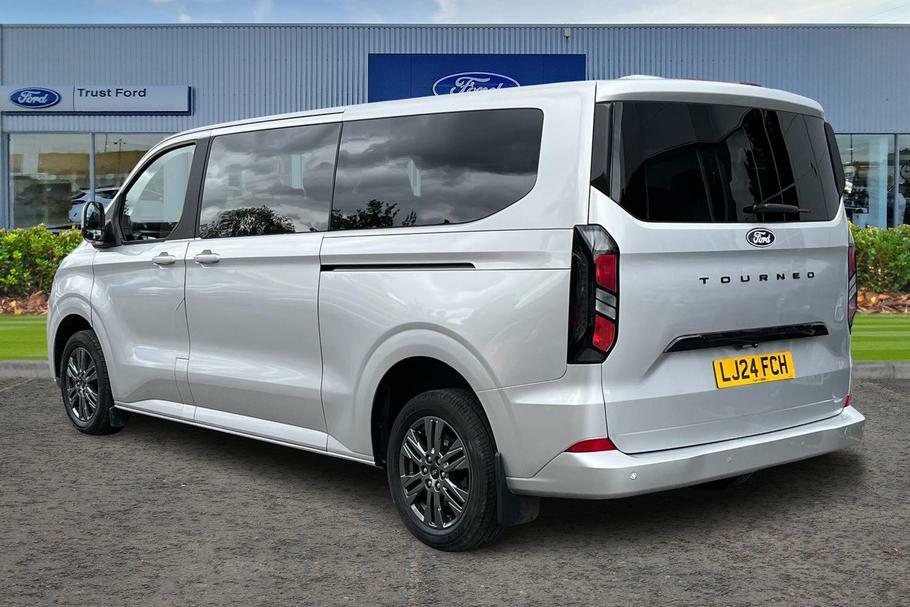Ford Tourneo Custom 320 Titanium L2 Lwb 9 Seat Minibus Fwd 2.0 Ec Silver #2