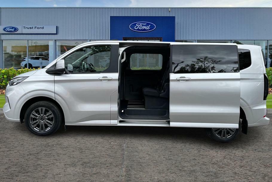 Ford Tourneo Custom 320 Titanium L2 Lwb 9 Seat Minibus Fwd 2.0 Ec Silver #5