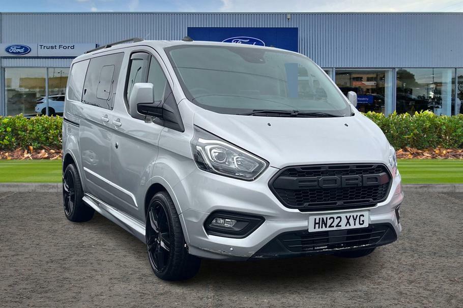 Ford Transit Custom 300 Limited L1 Swb Double Cab In Van Fwd 2.0 Ecobl Silver
