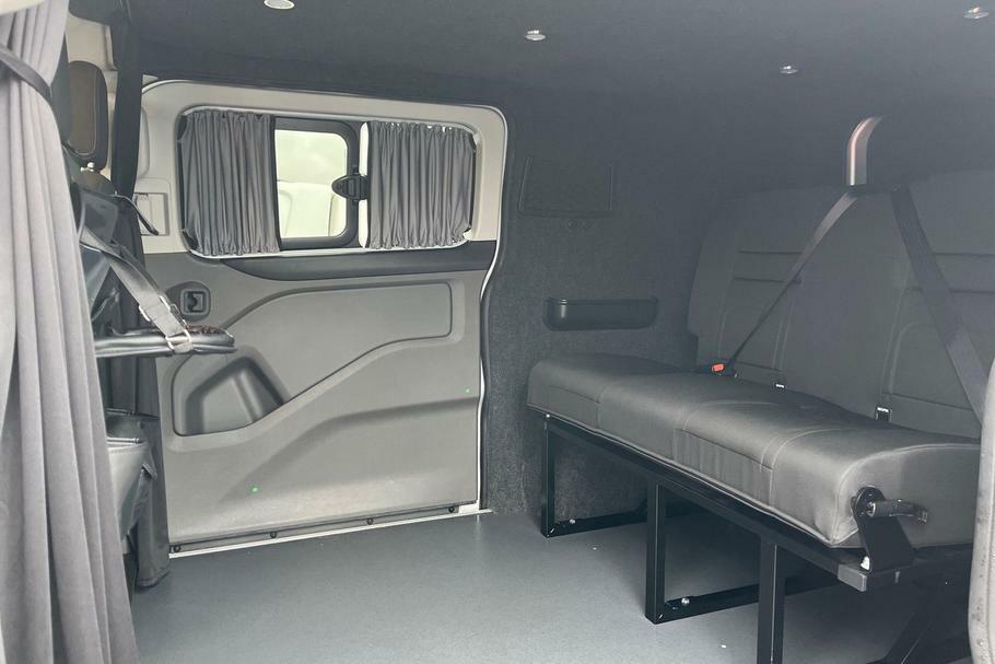 Ford Transit Custom 300 Limited L1 Swb Double Cab In Van Fwd 2.0 Ecobl HN22XYG Silver #4