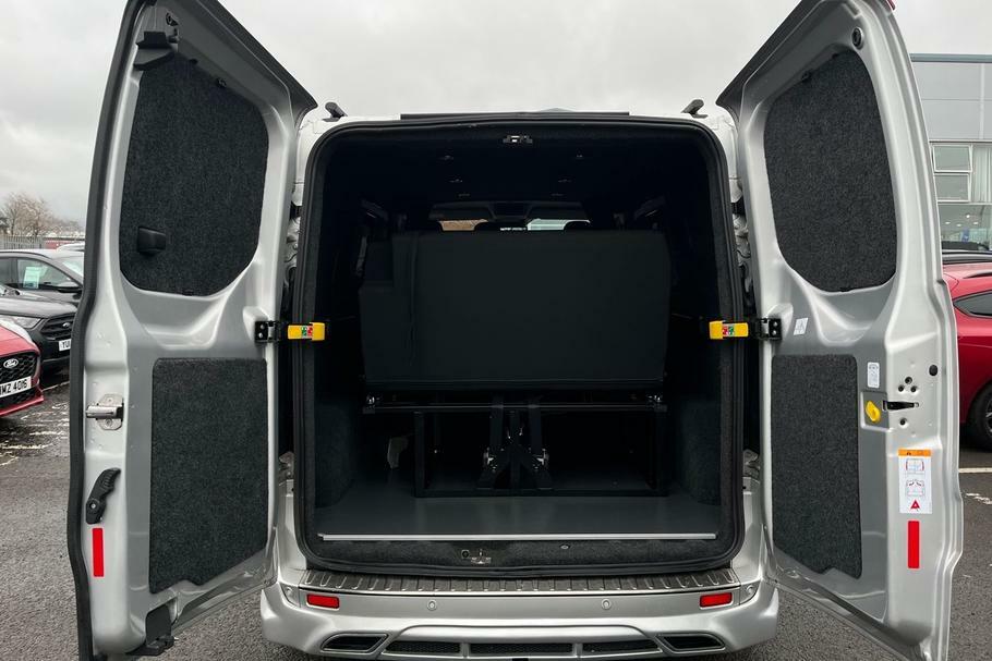 Ford Transit Custom 300 Limited L1 Swb Double Cab In Van Fwd 2.0 Ecobl HN22XYG Silver #6