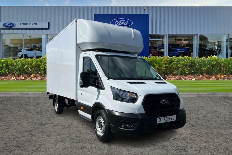 Ford Transit Custom 350 Leader L4 Elwb Luton Fwd 2.0 Ecoblue 130Ps White