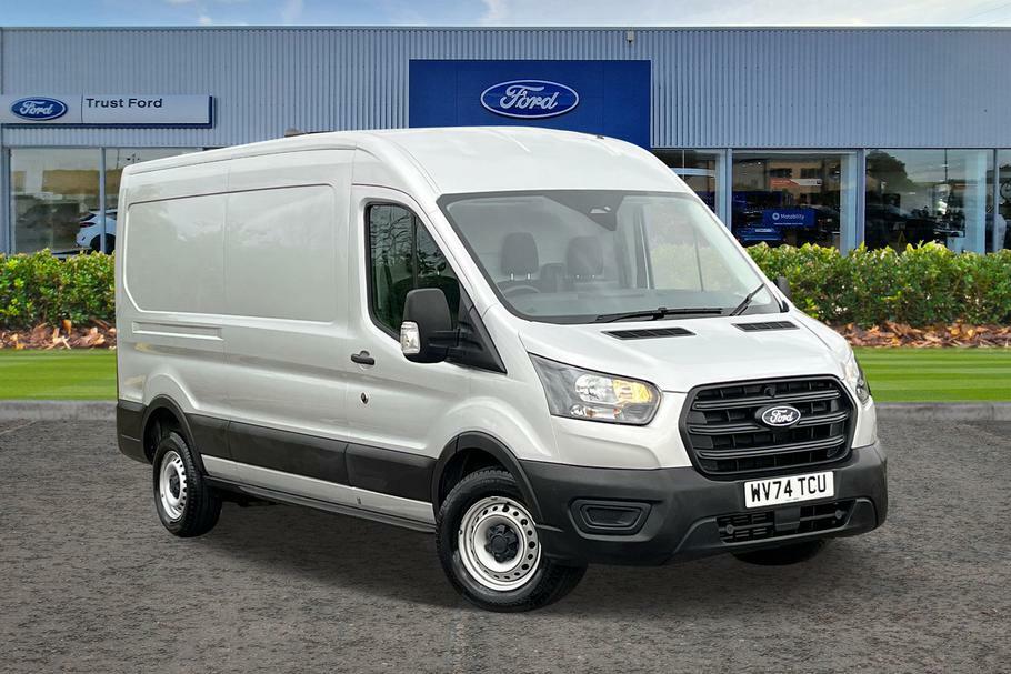 Ford Transit Custom 350 Leader L3 H2 Lwb Medium Roof Fwd 2.0 Ecob Silver