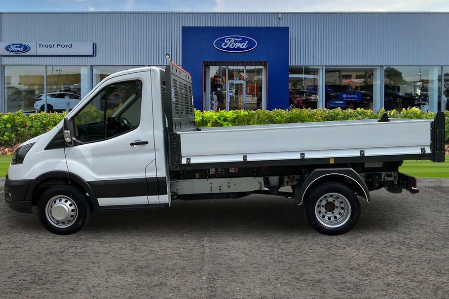 Ford Transit Custom 350 Leader L2 Mwb Single Cab Tipper Rwd 2.0 Ecoblu WR75LGW White #4