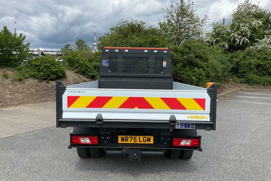 Ford Transit Custom 350 Leader L2 Mwb Single Cab Tipper Rwd 2.0 Ecoblu WR75LGW White #5