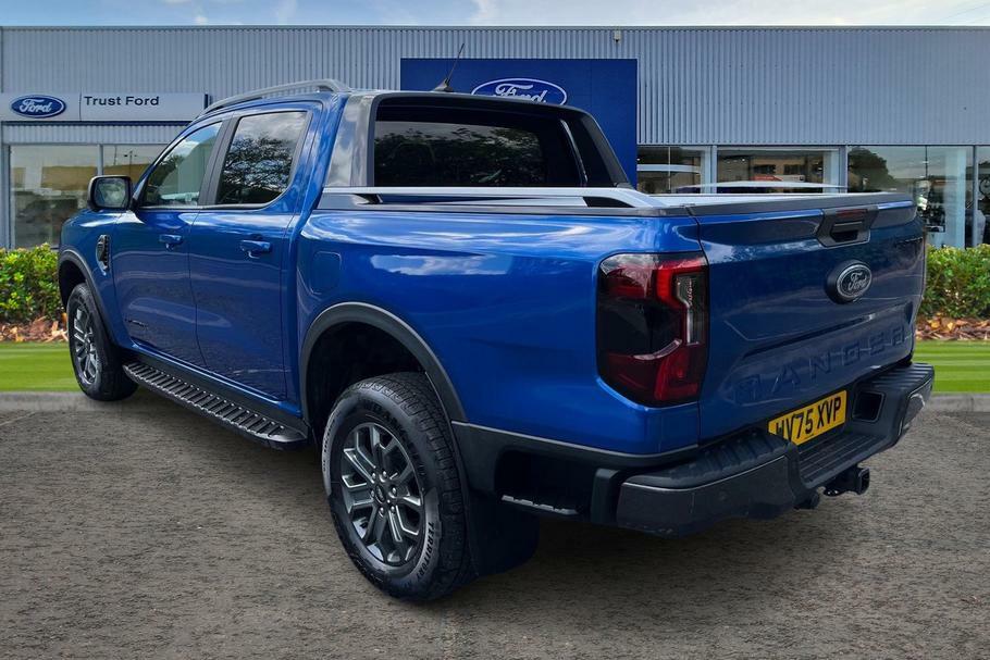 Ford Ranger Wildtrak 2.0 Ecoblue 205Ps 4X4 Double Cab Pic WV75XVP Blue #2