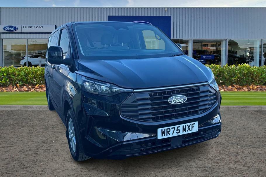 Ford Transit Custom 320 Limited L1 Swb Fwd 2.0 Ecoblue 136Ps Low Roof Black