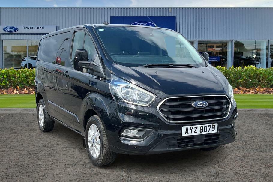 Ford Transit Custom 280 Limited L1 Swb Fwd 2.0 Ecoblue 130Ps Low Roof Black