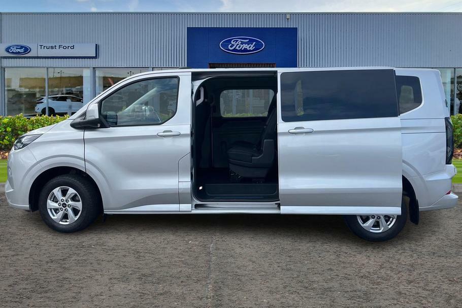 Ford Transit Custom 340 Limited L2 Lwb 9 Seat Kombi Fwd 2.5 Phev WP75CNZ Silver #5