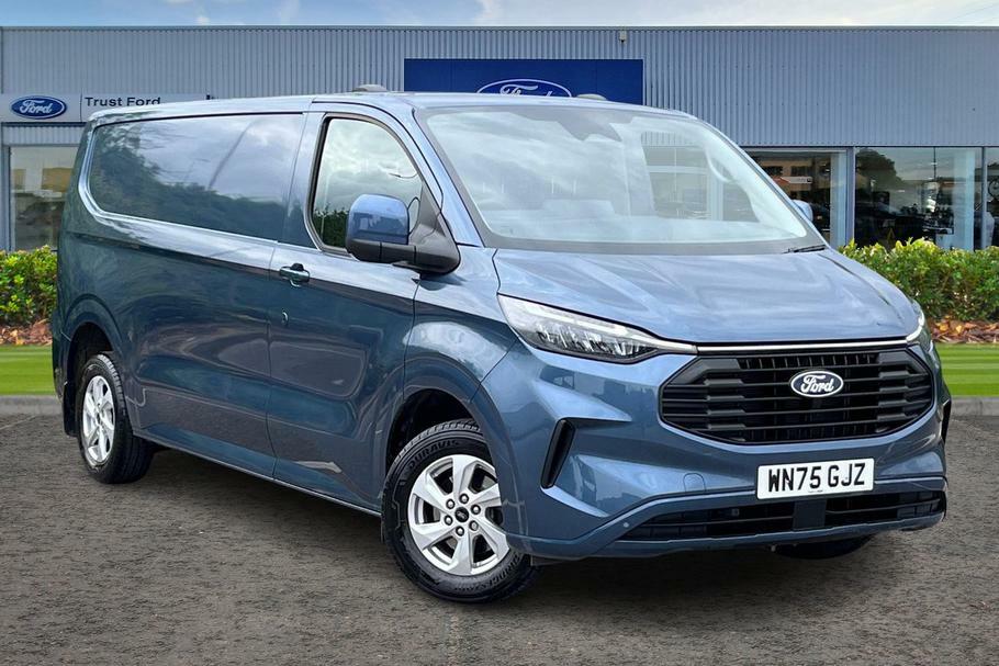 Ford Transit Custom 280 Limited L2 Lwb Fwd 2.0 Ecoblue 136Ps Low Blue