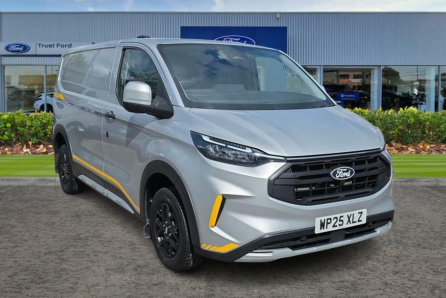 Ford Transit Custom 320 Trail L1 Swb Fwd 2.0 Ecoblue 136Ps Low Roof WP25XLZ Silver