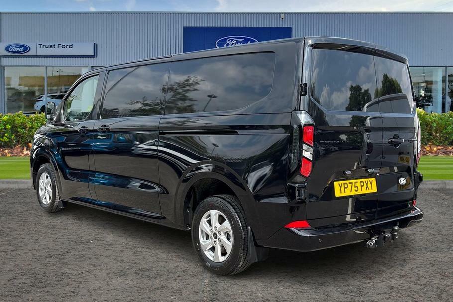 Ford Transit Custom 280 Limited L2 Lwb Fwd 2.0 Ecoblue 136Ps Low Roof Black #2