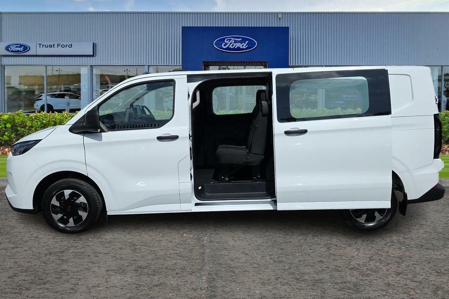 Ford Transit Custom 320 Trend L2 Lwb Double Cab In Van Fwd 2.5 Ph EA75HGM White #5