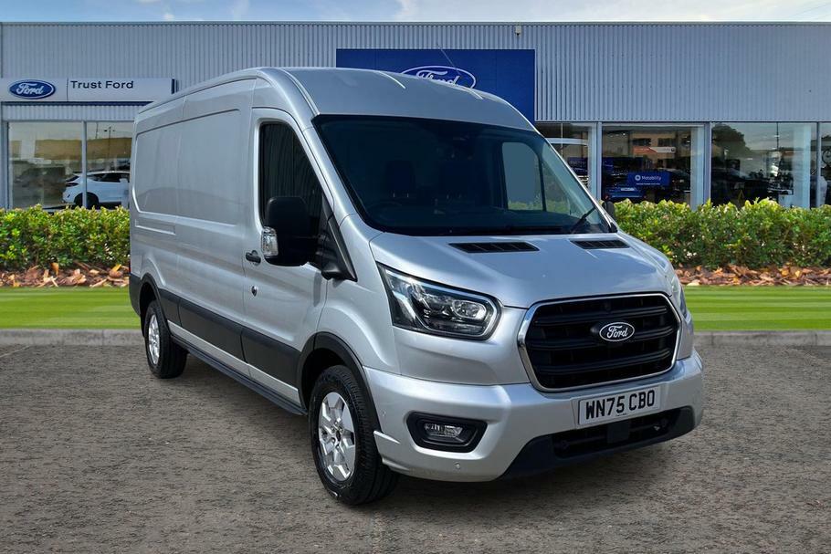 Ford Transit Custom 350 Limited L3 H2 Lwb Medium Roof Fwd 2.0 Eco Silver