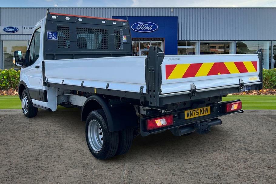 Ford Transit Custom 350 Leader L2 Mwb Single Cab Tipper Rwd 2.0 Ecoblu WN75KHV White #2
