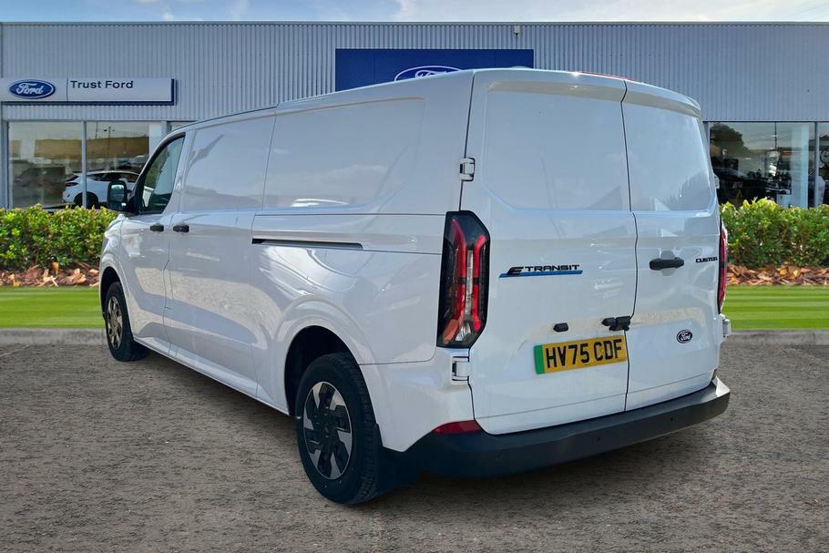 Ford Transit Custom 340 Trend L2 Lwb Rwd 100Kw 65Kwh Low Roof HV75CDF White #2