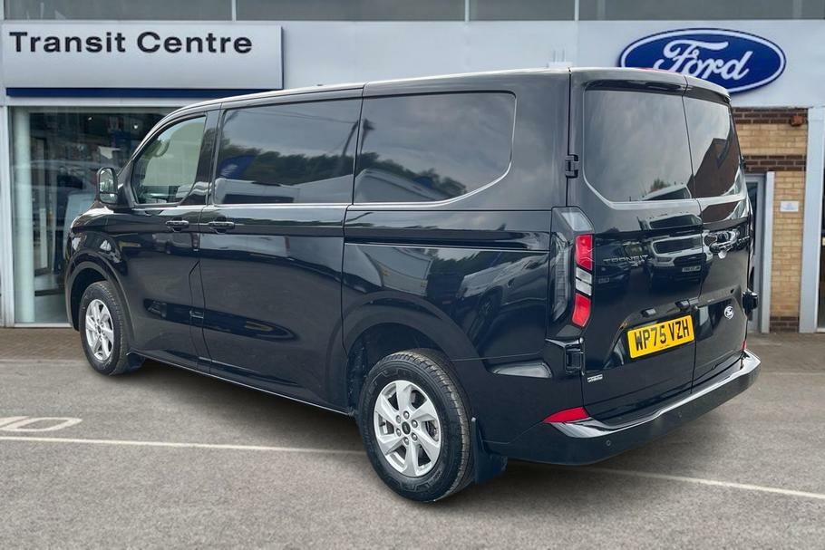 Ford Transit Custom 320 Limited L1 Swb Fwd 2.5 Phev 232Ps Low Roo WP75VZH Black #2